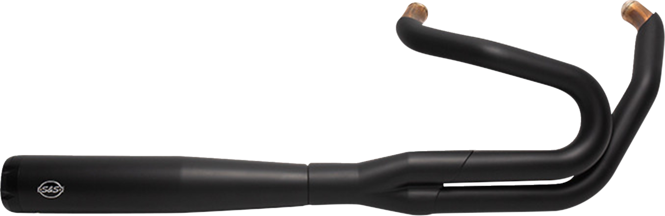 EXHAUST 2:1 BLK