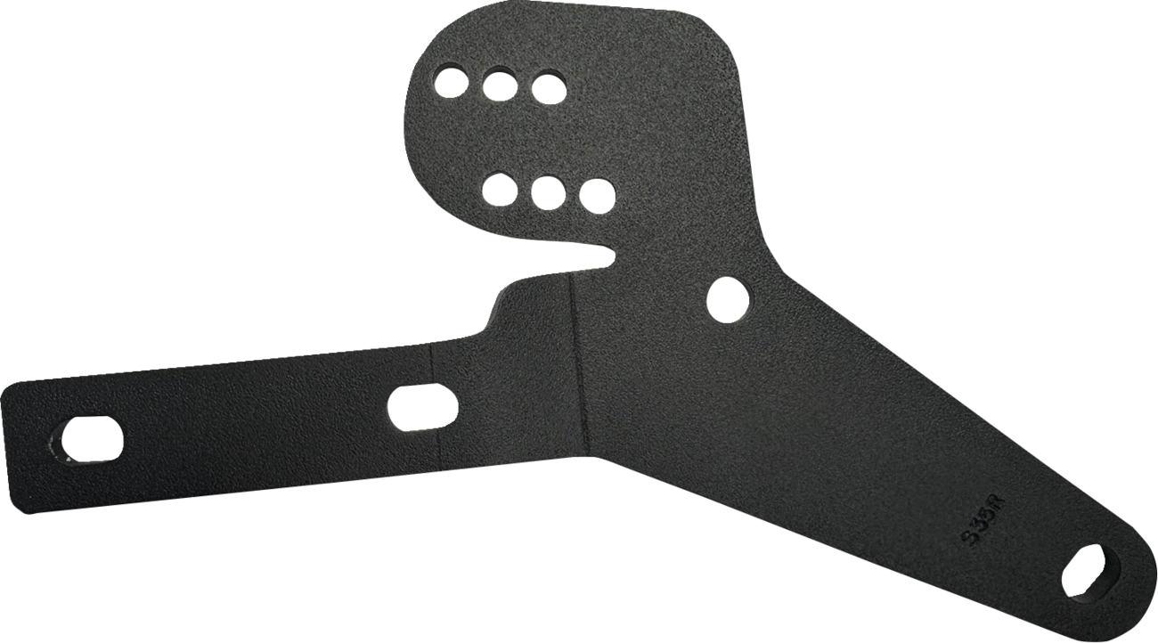 Bracket Exhaust Black FXLRST/FXRST