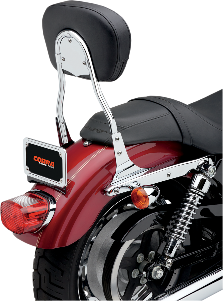 SISSY BAR RND SHRT FLSTF