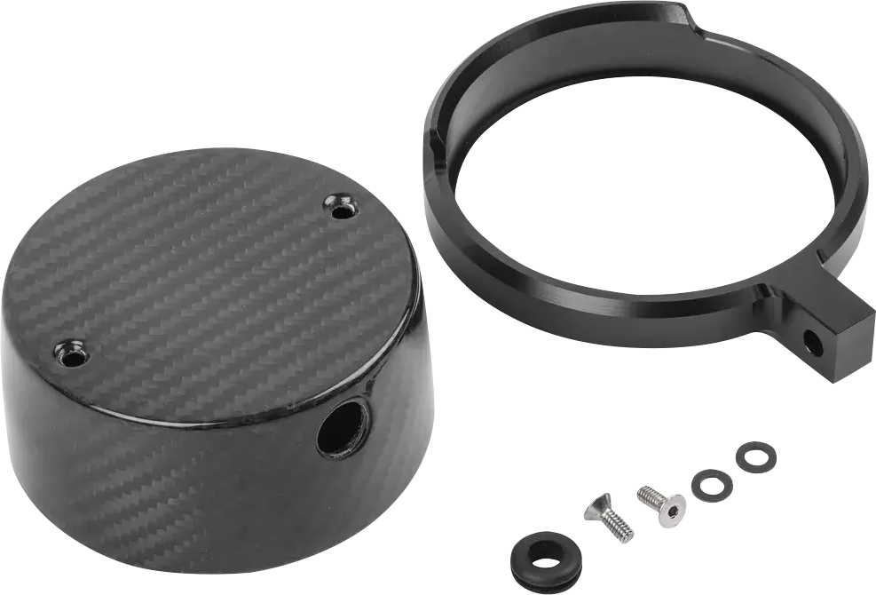 GAUGE RELOC KT FXLRS BLK