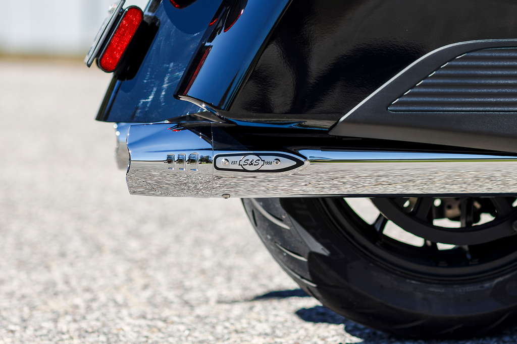 MUFFLER F-TAIL CHR.INDIAN